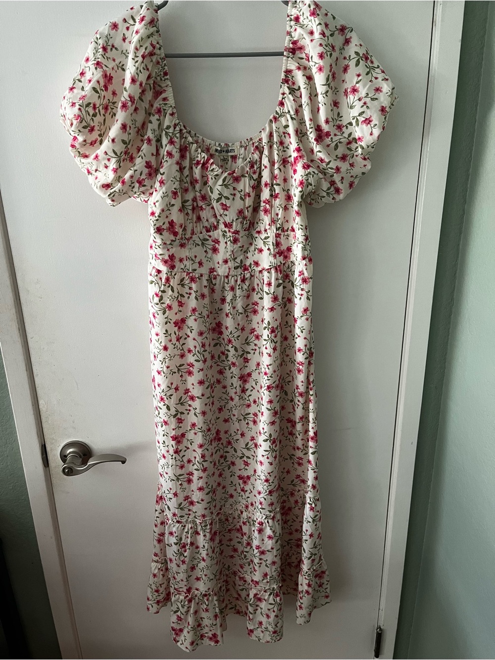 Inspired Hearts Clothing: Floral Dress Large